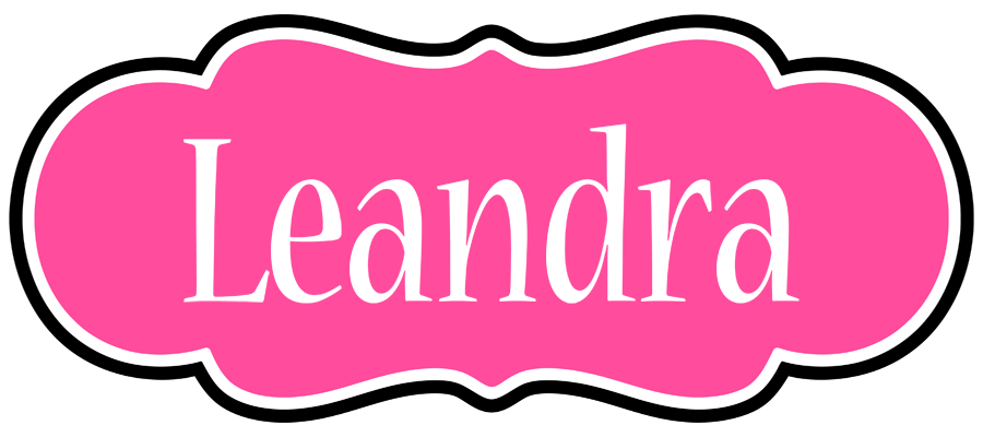 Leandra invitation logo