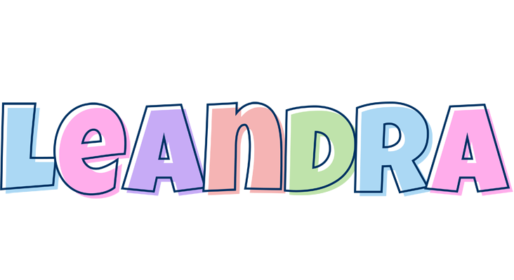 Leandra pastel logo