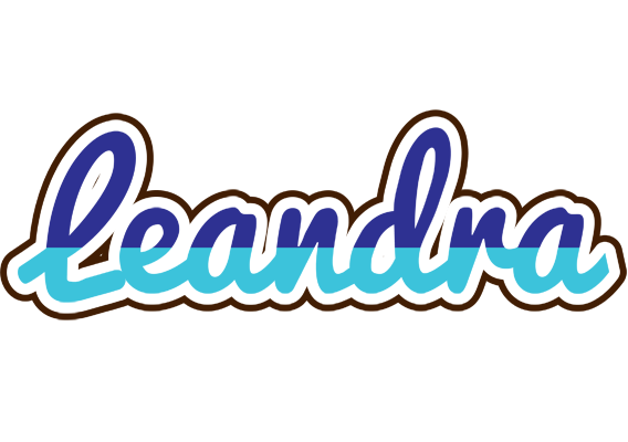 Leandra raining logo