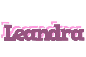 Leandra relaxing logo