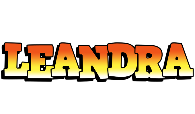 Leandra sunset logo