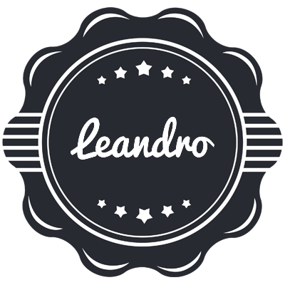 Leandro badge logo
