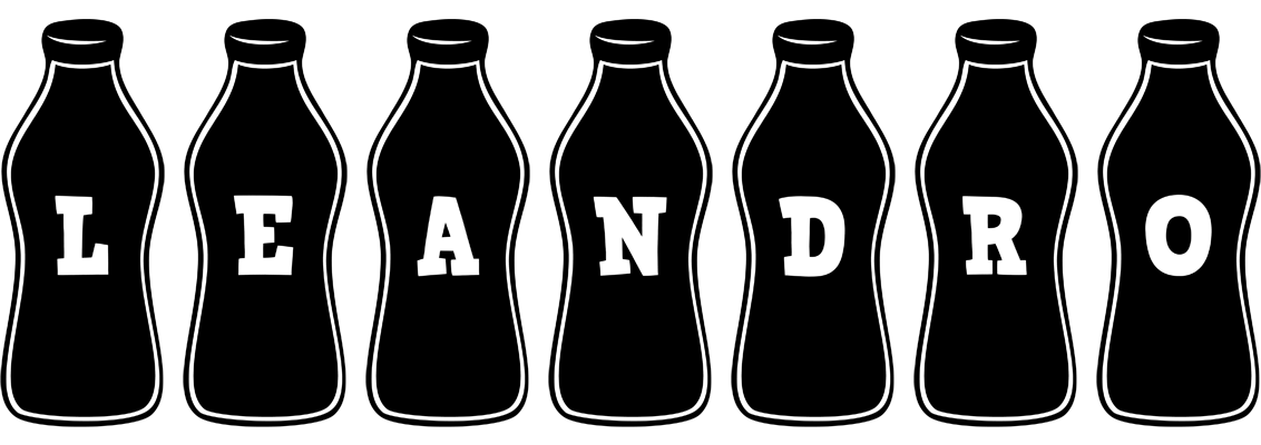 Leandro bottle logo