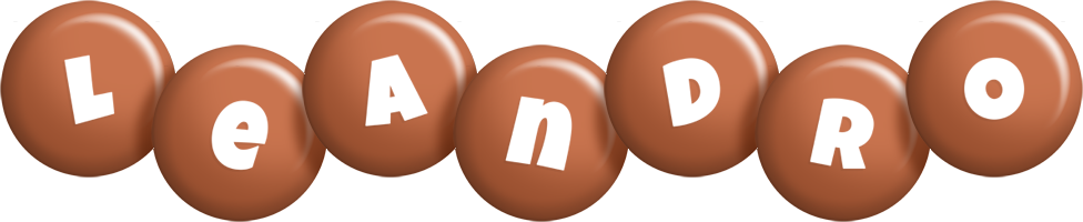 Leandro candy-brown logo