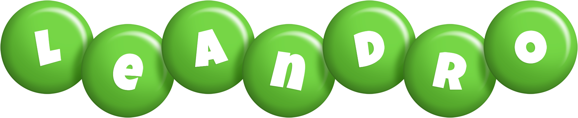 Leandro candy-green logo