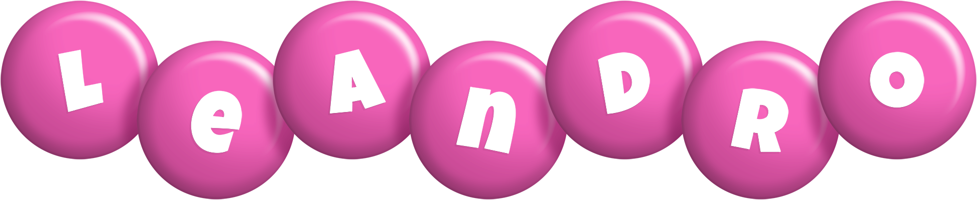 Leandro candy-pink logo