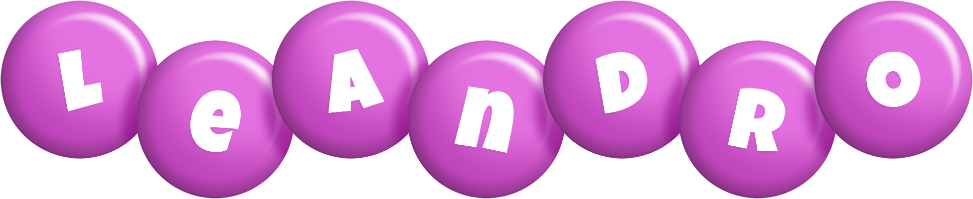 Leandro candy-purple logo
