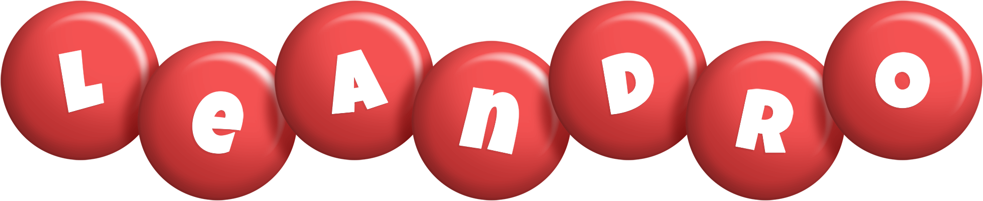 Leandro candy-red logo