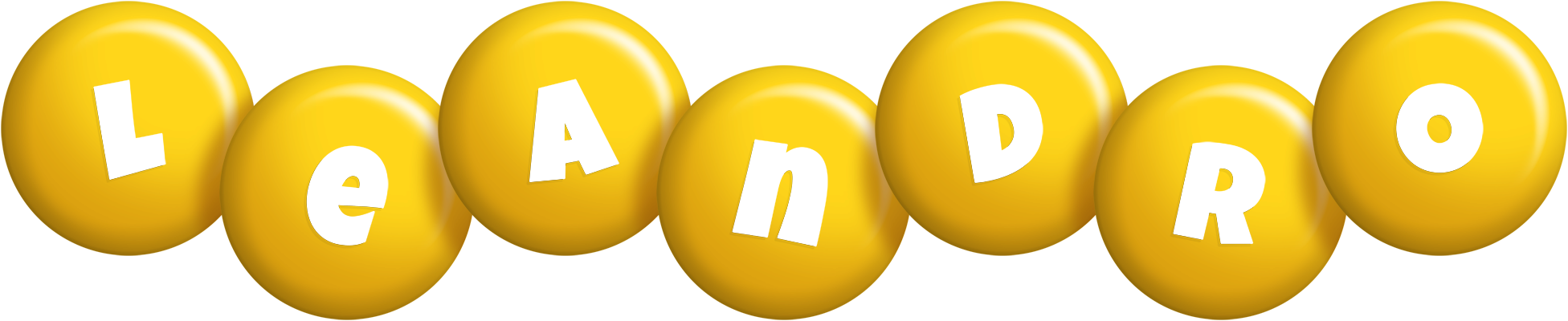Leandro candy-yellow logo