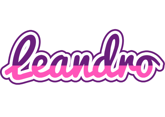 Leandro cheerful logo