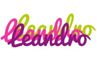 Leandro flowers logo