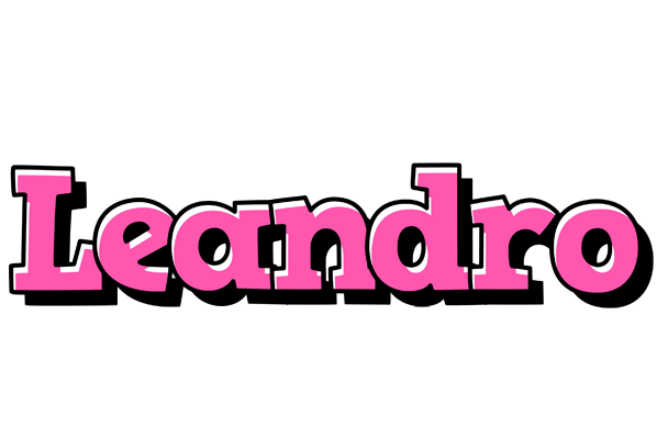 Leandro girlish logo