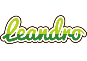 Leandro golfing logo