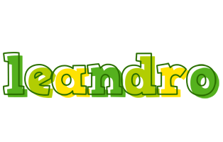 Leandro juice logo