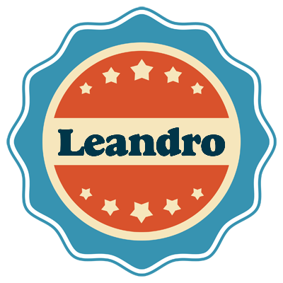 Leandro labels logo