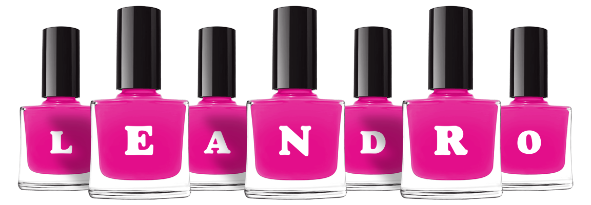 Leandro nails logo