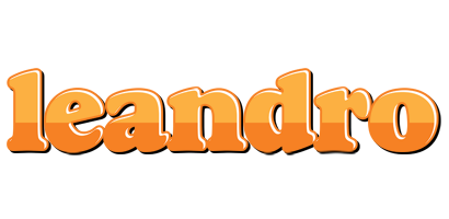 Leandro orange logo