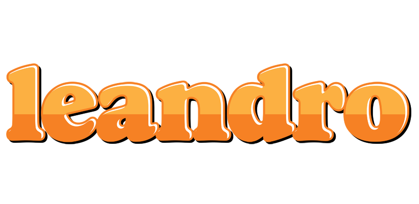Leandro orange logo