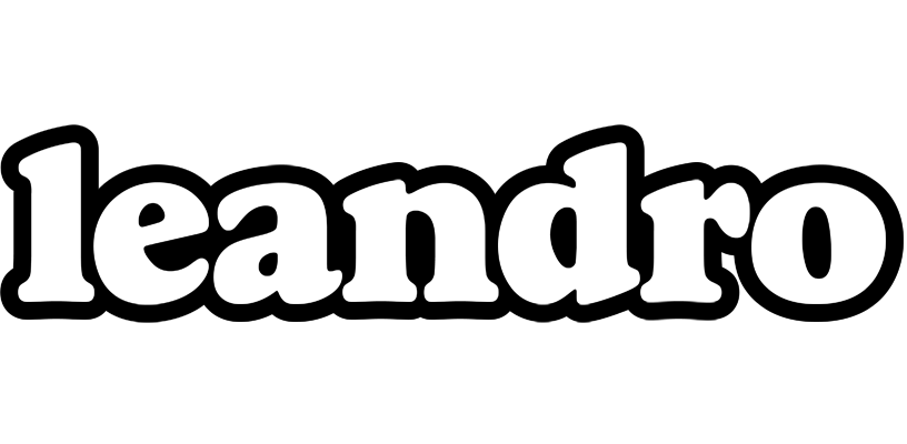 Leandro panda logo
