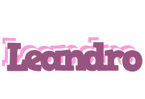 Leandro relaxing logo