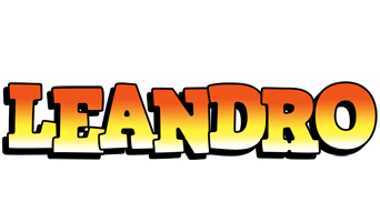 Leandro sunset logo