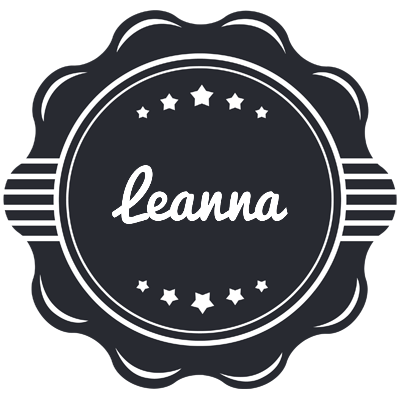 Leanna badge logo