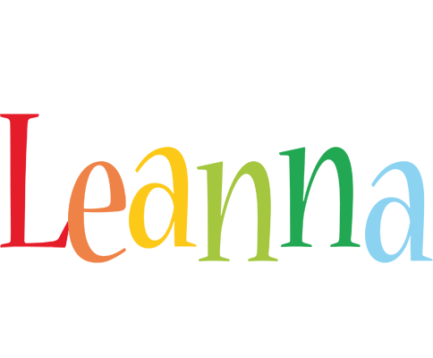 Leanna birthday logo