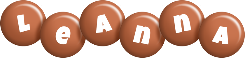 Leanna candy-brown logo