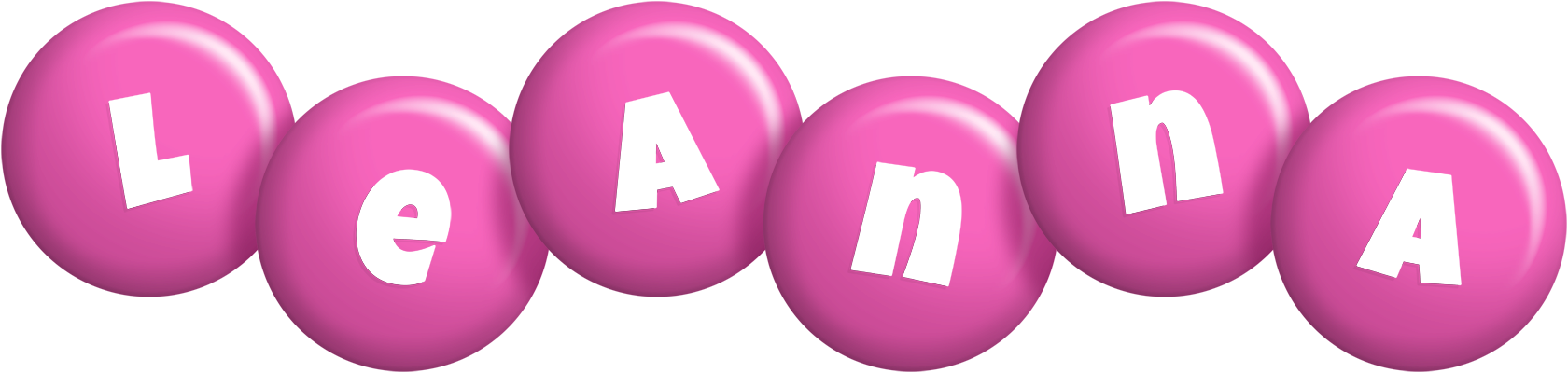 Leanna candy-pink logo