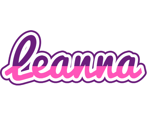 Leanna cheerful logo