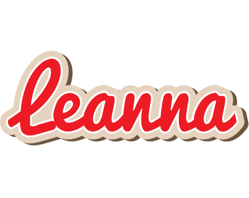 Leanna chocolate logo