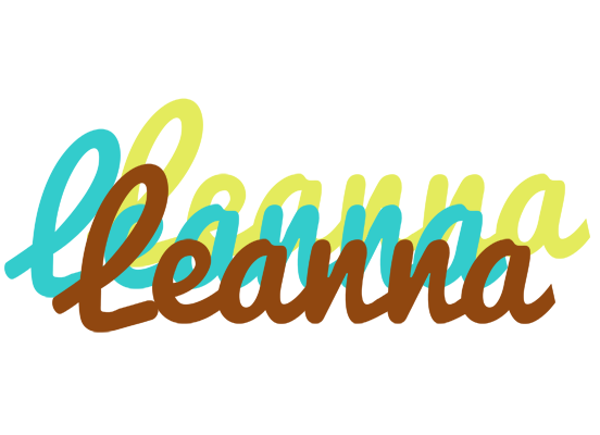 Leanna cupcake logo