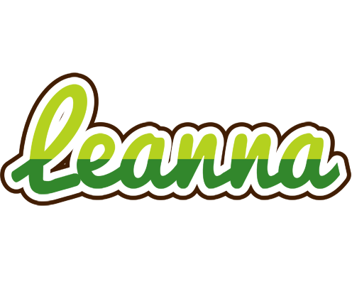 Leanna golfing logo