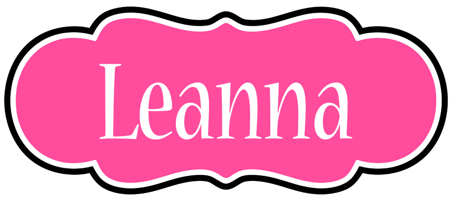 Leanna invitation logo