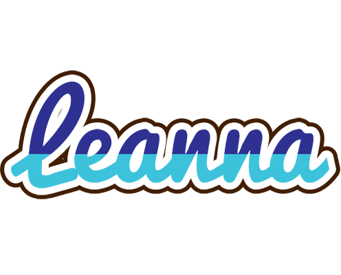 Leanna raining logo
