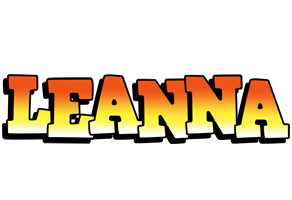 Leanna sunset logo