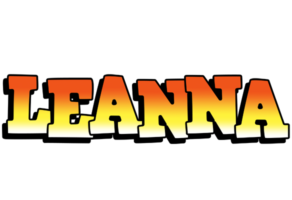 Leanna sunset logo