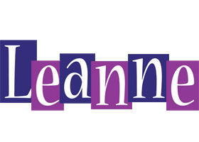 Leanne autumn logo