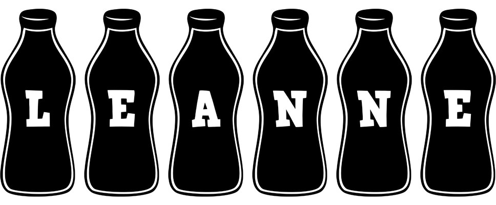 Leanne bottle logo