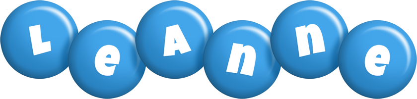 Leanne candy-blue logo
