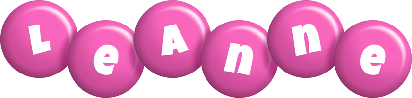 Leanne candy-pink logo