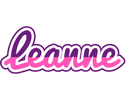 Leanne cheerful logo