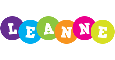 Leanne happy logo