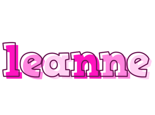 Leanne hello logo