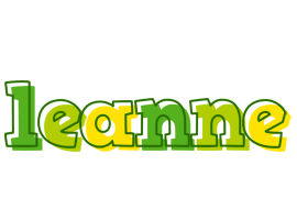 Leanne juice logo