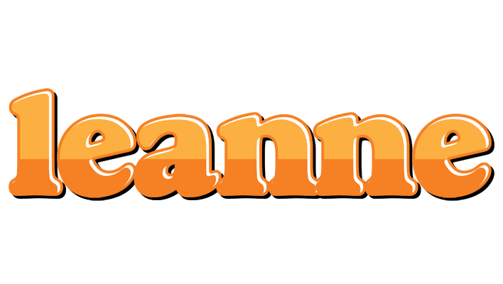 Leanne orange logo