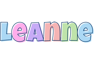 Leanne pastel logo
