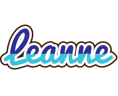 Leanne raining logo