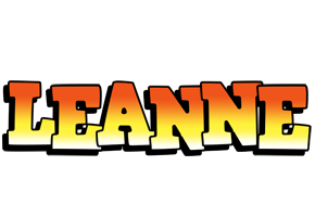 Leanne sunset logo