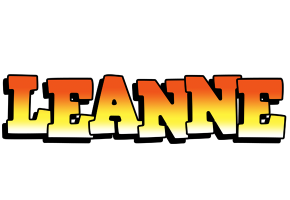 Leanne sunset logo